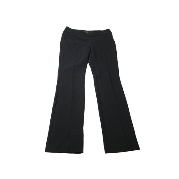 Alfani Womens Black Flare-Leg Pants 4