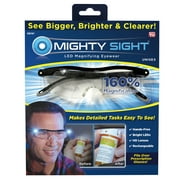 Mighty Sight LED Magnifying Glasses Fits Over Prescription Eyewear, As Seen On TV