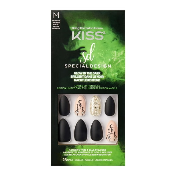 Kiss Halloween Design Nails - Circus Circus