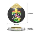 thumbnail image 4 of Power Rangers Glass Round Pendant Christmas Decoration Ornament For Christmas Tree, Home & Holiday Decor Gold, 4 of 7