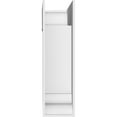 thumbnail image 4 of 5"W x 20"D x 20"H Standard Merced Architectural Grade PVC Bracket with Traditional Ends, 4 of 11