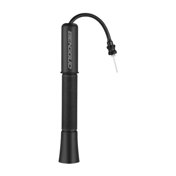 Sistema de inflado con bomba de balón Bomba manual Inflador ligero y práctico Versátil Negro