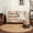 Natural, variant on · REDEARTH · Round Area Rug - Hand Woven Braided 100% Natural Jute - Artisan Made Reversible Boho Jute Rugs for Bedroom - Kitchen - Living Room - Farmhouse - Aesthetic Home Decor (8' Feet - Natural)