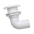 thumbnail image 4 of Seachoice 90 Degree Plastic Thru-Hull, 1 Nut Application, White, 4 of 5