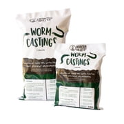 Mountain Valley Seed Company Organic Red Worm Castings Fertilizer, 0.13 cubic foot