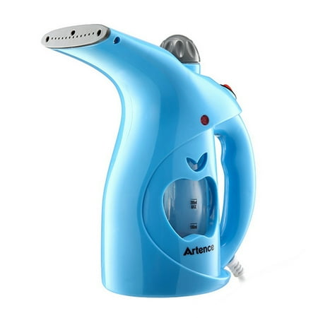 Portable HandHeld Clothes Garment Iron Steamer Brush for Home - Blue