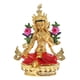 thumbnail image 2 of 1 pieza de aleación de Buda Tara, escultura de meditación, estatua, estatuilla, adorno de budismo Yotijar Estatua tibetana de Buda tántrico, 2 of 7