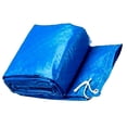 thumbnail image 3 of Swimming Pool Cover Rectangle Ground Pool Protector PVC Waterproof Dust-proof Rain Cloth, 260x170cm, 3 of 9