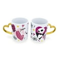 thumbnail image 2 of Disney Nightmare Before Christmas Jack and Sally Sculpted Handle Ceramic Mug Set, 2 of 8
