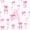 Pink A, variant on Manfei Girls Cartoon Bowknot Personalized Initial K Bed Sheets 4pcs,Geometric Stripes King Sheets for Kids Teens,Lightweight Room Decor
