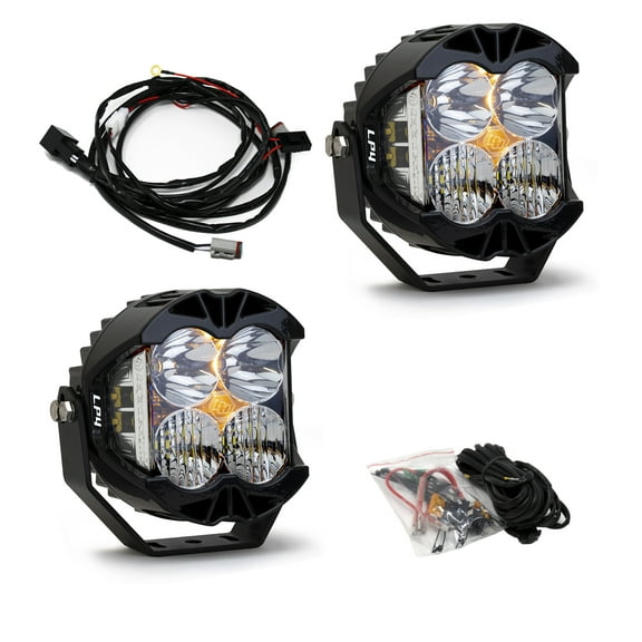 Baja Designs LP4 Pro LED Driving Combo Clear Lens Pair 297803