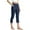 Navy-kids shorts, variant on MKOSPLRT 2-13 Yeras Girls' Yoga Workout Capri Leggings with Pocket High Waist Stretchy Gym Leggings Solid Slim Fit Capris Pants