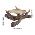 thumbnail image 3 of Deer Holders,Rustics Candlestick Holders Farmhouse Decors Styles for Wedding Centerpieces,Living Room,Bathroom, 3 of 9