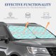 thumbnail image 4 of Balery Colorful Sweet Donuts Parasol para parabrisas de coche de 2 piezas | Parasol plegable para parabrisas delantero de coche para la mayoría de sedanes-Medium, 4 of 6