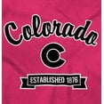 thumbnail image 2 of Colorado Cute State Flag Souvenir Plus Size Crewneck Graphic Tee Shirt Brisco Brands 4X, 2 of 3