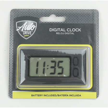 Auto Drive Battery Powered Digital Clock with 3x 1.6” LED Display, New Model 7315