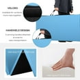 thumbnail image 5 of PRZL 4 Pannel Folding Exercise Mat, 2 Inch Thick Gymnastics Mat 8’x4’, Gym Mat with Carrying Handles for MMA Yoga Stretching Gymnastics and Home Gym（Blue）, 5 of 12