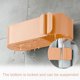 thumbnail image 3 of Soporte para secador de pelo para baño, soporte para secador de pelo para colgar en la pared, estante de almacenamiento, estante de almacenamiento para baño familiar, 3 of 5