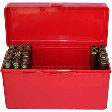 MTM RM Flip Top, 60-Round Ammo Case, Red
