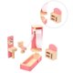 thumbnail image 5 of Mini juego de muebles de casa de muñecas, juego de muebles de madera para niños, juguete educativo para niños, juego de baño Inevent FN000080-06B, 5 of 7