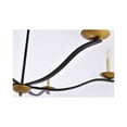 thumbnail image 6 of Trey 42 inch pendant in black and brass, 6 of 8