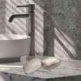 thumbnail image 2 of Unique Bargains 1 Pc Waterproof Soap Holder with Cover Gray Soap Holder for Bathroom 5.51"x4.13"x2.52", 2 of 6