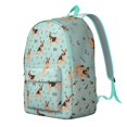 thumbnail image 2 of German Shepherd Dog and Music Backpack for School,Cute School Bag,Schoolbag with Adjustable Shoulder Straps & Padded Back,15.7"x11.8"x5.5", 2 of 5