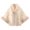 Beige 1, variant on Women Faux Fur Trim Cardigan Floral Print Poncho Cape, Thick Warm Fleece Lined Wrap Coat for Winter Evening Dresses