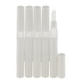 thumbnail image 1 of Envases de bálsamo labial profesion de 5 piezas Tubo de de bolígrafos giratorios vacíos de Blanco, 1 of 9