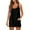 Black, variant on Women's Solid Color Fashion Casual Double Pocket Sling Dress Casual Dresses for Women Knee Length Womens Short Sleeve Dresses Maternity Midi Dress Vintage Dress for Women Women's Fall Dresses Petite