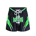 thumbnail image 3 of inlzdz Garçons Enfants Kickboxing Muay Thaï Shorts Amples Imprimé Boxeurs Vert 8, 3 of 5