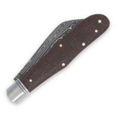 Rough Ryder Knives Rough Ryder Reserve Humpback Jack Folding Knife Damascus Blade RRR024D