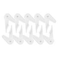 thumbnail image 5 of White Plastic Lamp Shade Clips for Ceiling Lamp with Secure Fastening and Elegant Design 10pcs, 5 of 8
