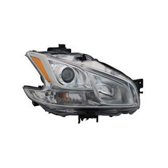 Replacement Depo 315-1172R-ASH7 Passenger Side Headlight For 09-10 Nissan Maxima