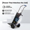 thumbnail image 2 of Heavy Duty 600lbs Electric Stair Climbing Cart, Powered Stair Climber Hand Truck Trolly for Construction, Large Load Capacity Motorized Stair Climbing Dolly with Lithium Battery, 2 of 8