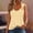 Yellow, variant on Rvasteizo Womens Tank Tops Solid V Neck Sleeveless Loose Light Summer Relaxed Ladies Daily Breathable Pullover T Shirt Blouse