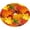 Fall Maple Leaves in Autumn, variant on Santa Claus Gnome Tree Skirt 36" for Merry Xmas Halloween Holiday New Year Christmas Party Tree Mat Decor Ornaments Decoration