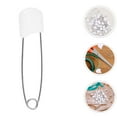 thumbnail image 4 of 60pcs Baby Nappy Brooch Pin Kids Cloth Diaper Safety Pin Baby Clothes Decor, 4 of 4