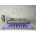 thumbnail image 3 of Ahgly Company Indoor Rectangle Oriental Blue Traditional Area Rugs, 8' x 12', 3 of 4