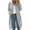 Gray, variant on Admvng Long Winter Coats for Women Plus Size Solid Color Zipper Pullover Long Sleeve Hooded Jacket Winter Clothing for Women S-5XL