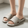 thumbnail image 5 of IEMIEMIEM Shower Shoes for Men with Drain Holes Quick Drying Non Slip Bathroom Slippers College Dorm Sandals Pool Slides 9 wide, 5 of 6