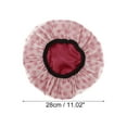 1 Pc Women Durable Dots Shower Cap for Bathroom Vacation Hotel Travel