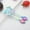 MR.Multicolor, variant on Colorful Couples Spoons Set - 2 PC Flatware, 304 Stainless Steel Coffee Drinking Tools, Vacuum Electroplated Finish, Mirror Polished, Small Convenient for Kitchen, Bars, Restaurants Silver