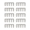 thumbnail image 4 of jinwen 6x10Pcs Loose Leaf Binder Rings Kids Binding Rings for Album Travel Diary Home Clear, 4 of 9