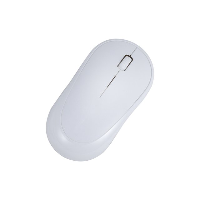Q18 Gaming Mouse 1600DPI 2.4GHz Mini Portable Wireless Mouse for Office - White