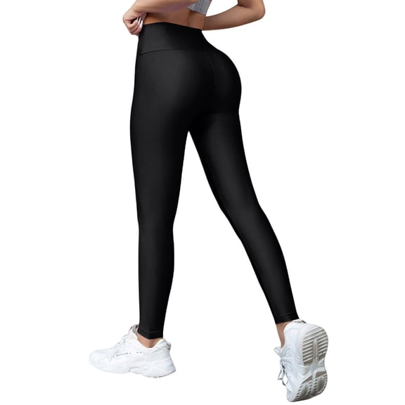 Celsior Compression Leggings Anti Cellulite No Front Seam Breathable Butt Lift Booty Workout Tights Smile Contour Activewear Tights 3D Gym Leggings for Women Scrunch Butt Compression Legging Black L