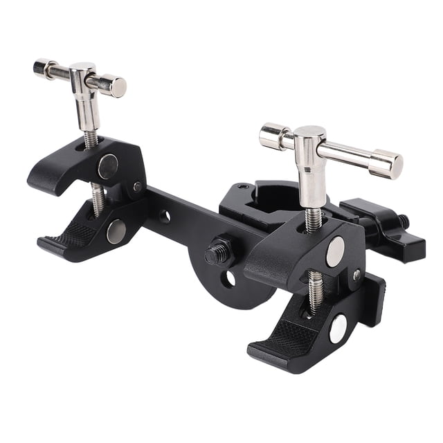 Support de Pince pour Échelle de RV, Multifonction Haute Capacité de Charge pour Kit de Montage Mini RV Antidérapant en Alliage d'Aluminium pour Mini Antenne pour Toit Rack Bateau