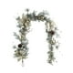 thumbnail image 1 of Fiudx Corona Navideña con Diseño de Flor de Aguja Invertida, Material de Pvc, Ideal para Colgar En Interiores y Exteriores, Ideal para Fiestas Navideñas, Elegante y Exquisita, Sin Gancho., 1 of 1