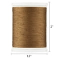 thumbnail image 4 of Hello Hobby Honey Oak Brown 100% Polyester All Purpose Thread, 300 Yards, 4 of 5