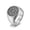 Silver, variant on Talisman Ring Six-Pointed Star 12 Constellation Rings Stainless Steel Jewelry for Men Size 12